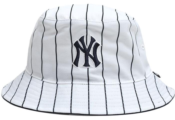 Панама 47 Brand NY YANKEES PINSTRIPED OSFA Белый/Темно-синий