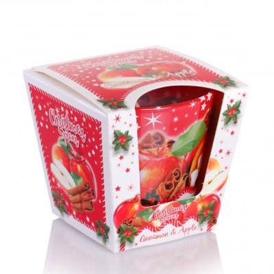 Свечка ароматическая Christmas Spices Cinnamon & Apple (28807)