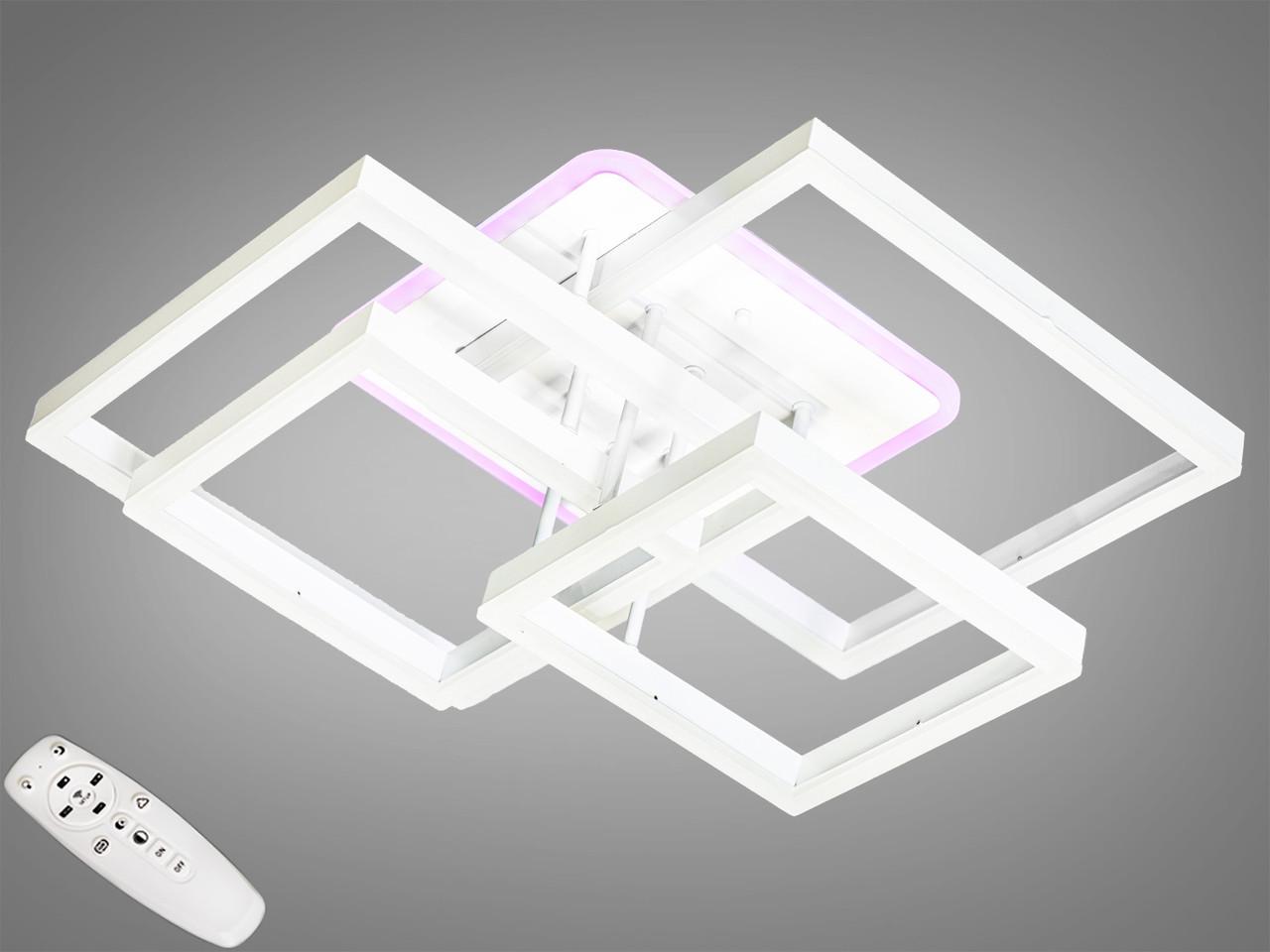 Люстра потолочная с диммером LED 7002WH LED 3color dimmer (2437589144)