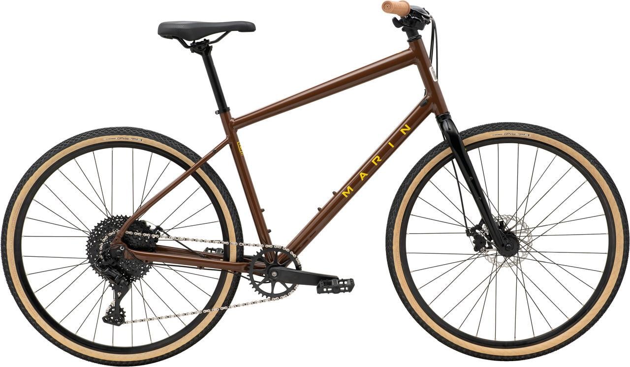 Велосипед Marin KENTFIELD 28" 2 рама L Gloss A5 Brown/Black/Yellow