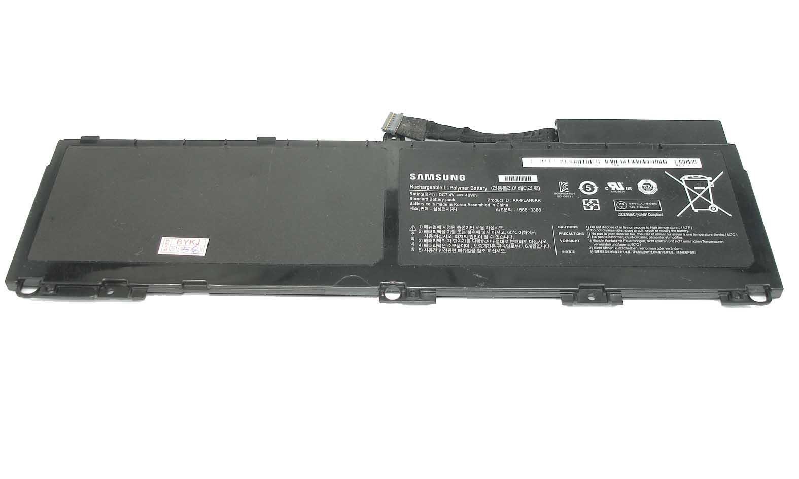 Аккумулятор для ноутбука Samsung AA-PLAN6AR 7,4V 6150 mAh Black