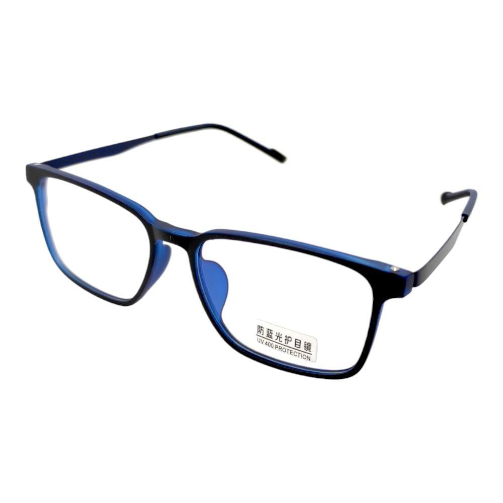 Компьютерные очки Blue Blocker оправа TR пластик 9017 NN Черный Матовый/Синий