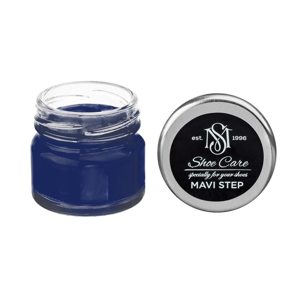 Крем для обуви из гладкой кожи MAVI STEP Custom 25 мл Черный деним (6030-R70B) Крем для обуви из гладкой кожи MAVI STEP Custom 25 мл Черный деним (6030-R70B)