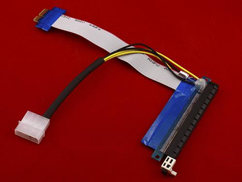 Райзер PCI-Express PCI-E 1x на 16x - фото 2