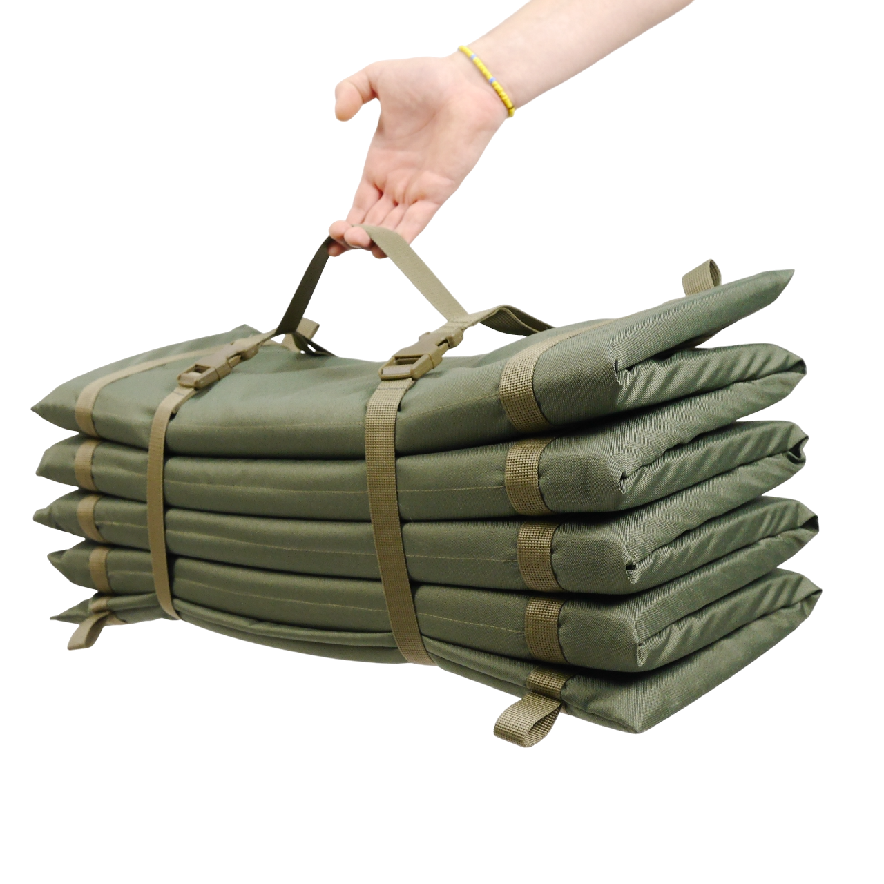 Каремат розкладний посилений Kiborg К-2 Хакі (692) - фото 5 Каремат розкладний посилений Kiborg К-2 Хакі (692) - фото 5