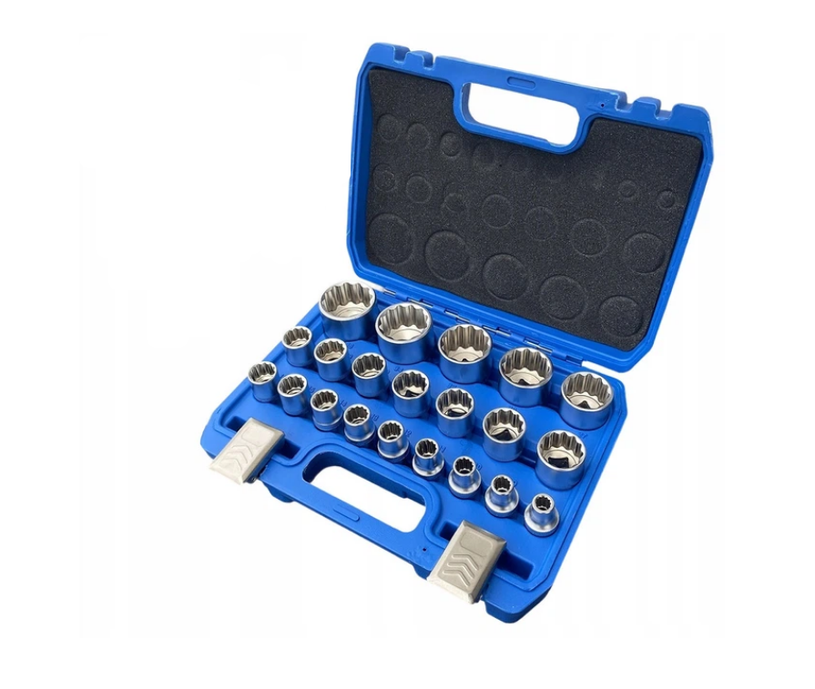 Набор торцевых головок Silver 12-гранных 1/2" 8-36 мм (SK-021-03)