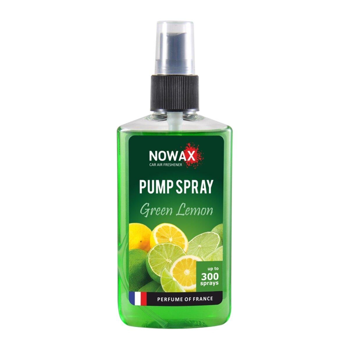 Ароматизатор для авто Nowax Pump Spray Green Lemon 75 мл (1791)