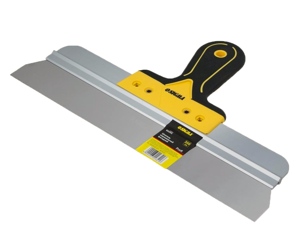 Шпатель фасадний Profi з нержавіючої сталі 350 мм (55555) - фото 1