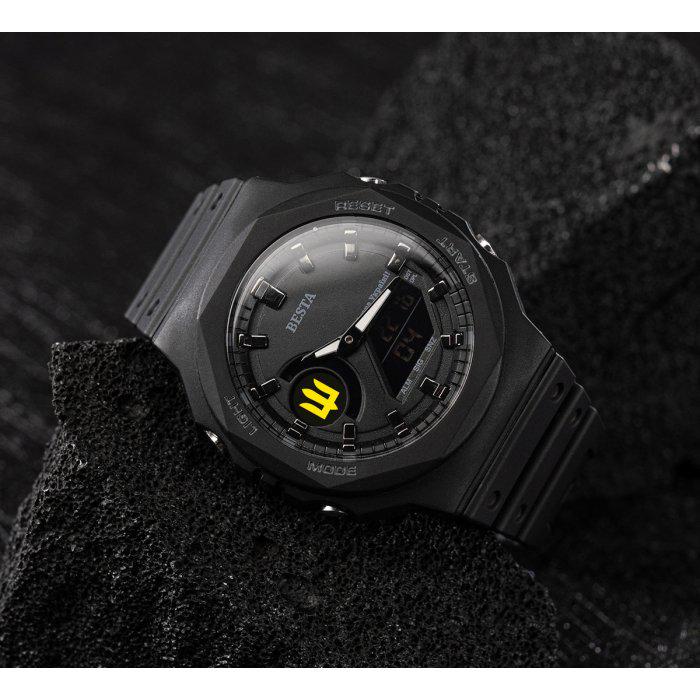 Годинник наручний чоловічий Besta Jocker Petriot Black (1718) - фото 5