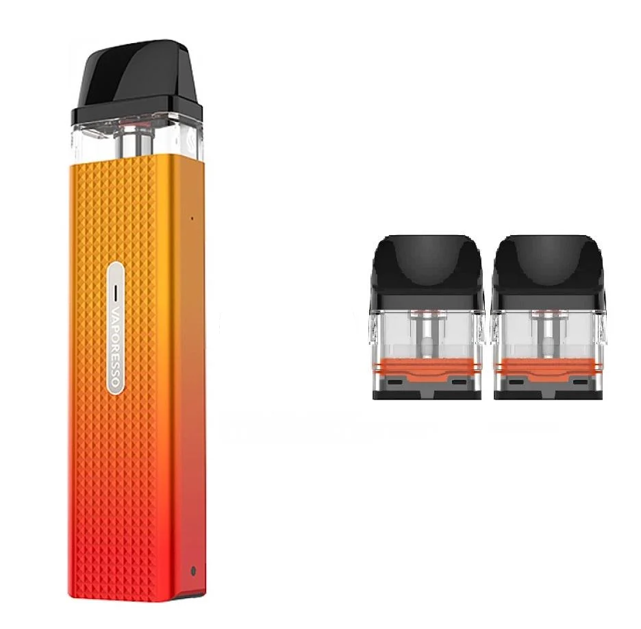 Электронная сигарета многоразовая Vaporesso XROS Mini Kit и 2 дополнительных картриджа Orange/Red (83492769)