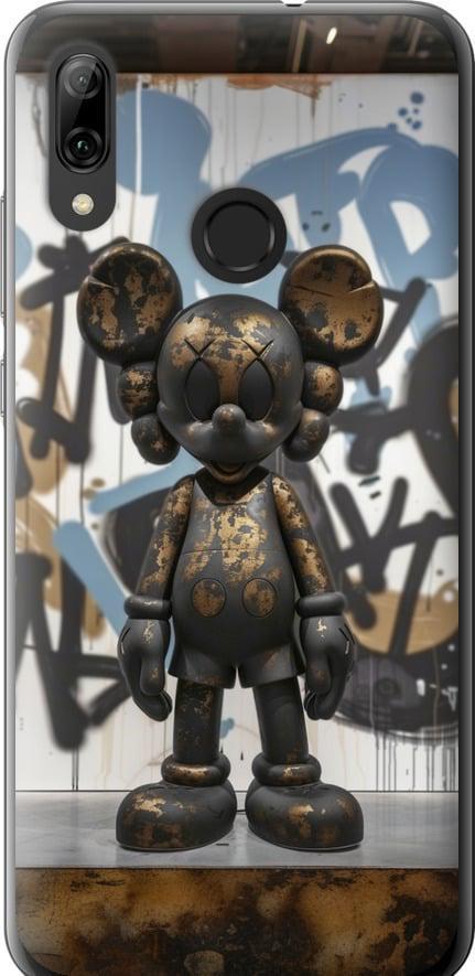 Чехол на Huawei P Smart 2019 Bronze kaws v2 (6098t-1634-42517)