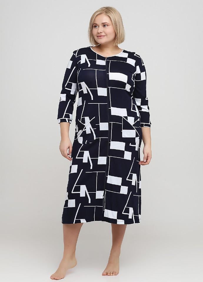 Халат Wild Love 4XL темно-Синий (82483)