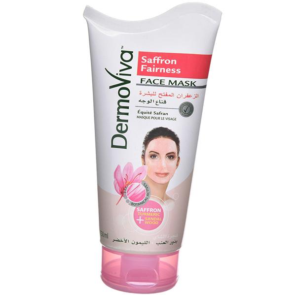 Маска для обличчя грязьова Dabur DermoViva Saffron Fairness Mud Face Mask 150 мл (43634082)