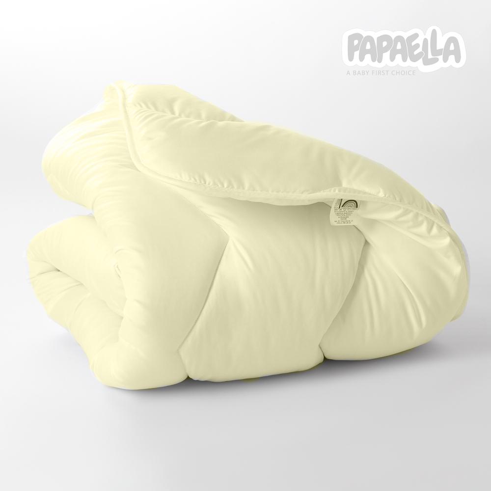 Одеяло детское PAPAELLA Comfort антиаллергенное 100х135 см Молочный (23999) - фото 5