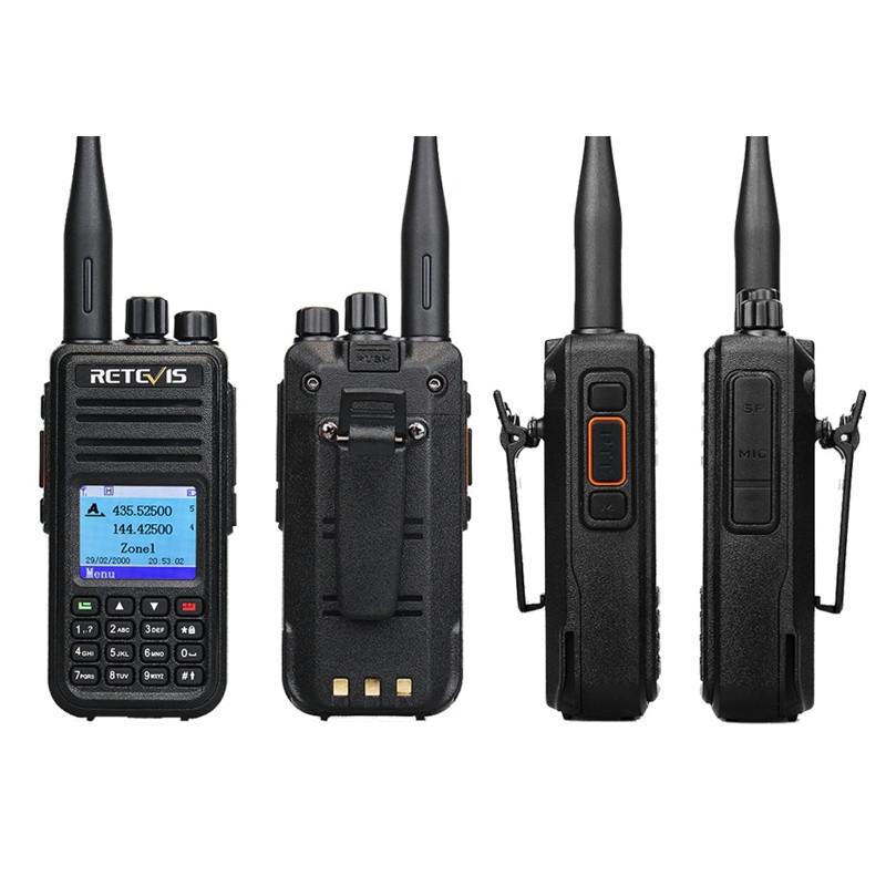 Рация цифровая Retevis RT3S DMR с шифрованием 2-х диапазонная с аналоговым режимом 5 Вт (100891) - фото 3