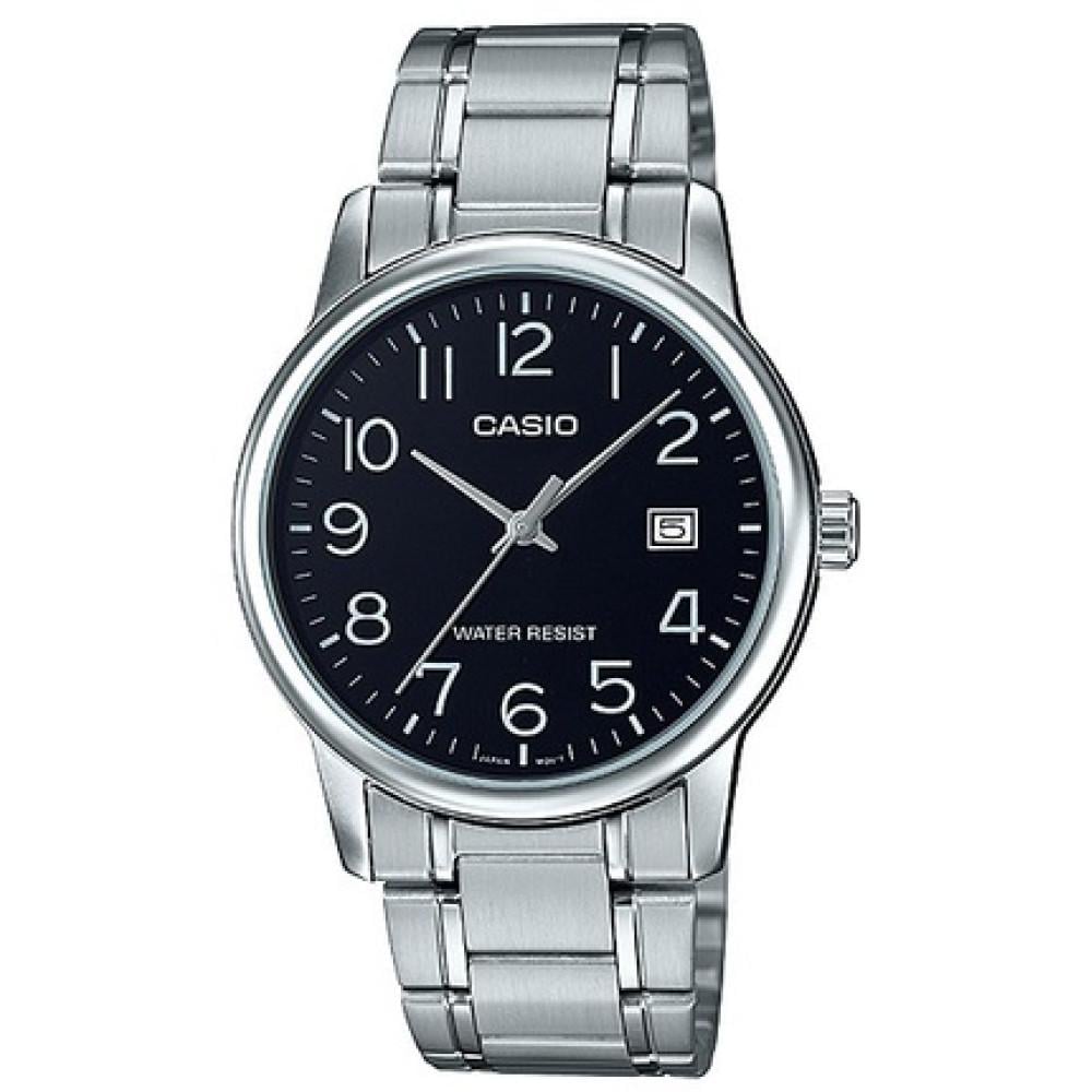 Наручные часы мужские Casio MTP-V002D-1BUDF d 37 мм Серебряный (2465877174)