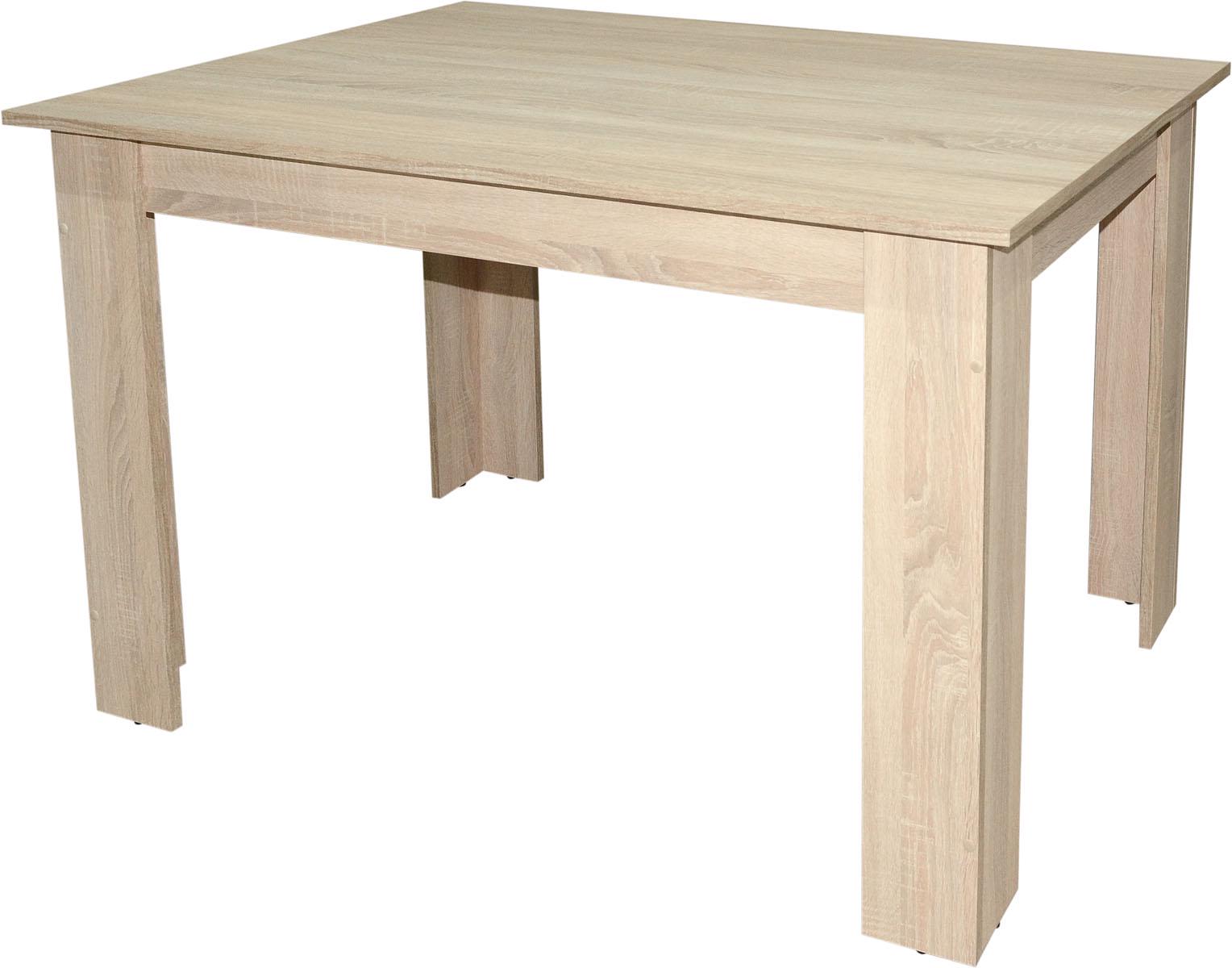 Обеденный стол Мир Мебели 3 1580х800 мм Дуб сонома (49054) Обеденный стол Мир Мебели 3 1580х800 мм Дуб сонома (49054)