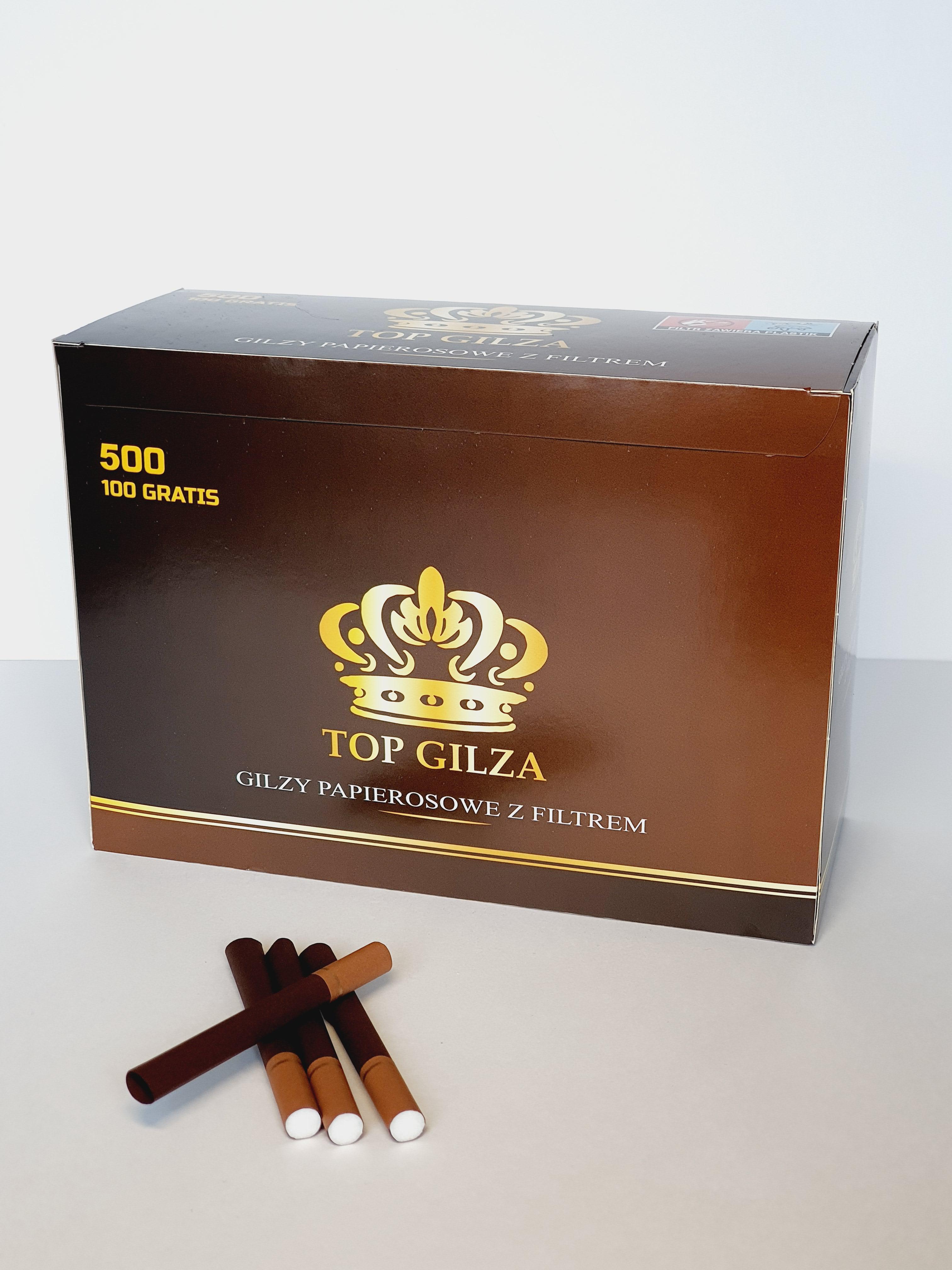 Гильзы для сигарет Top Gilza 500 шт. Коричневый