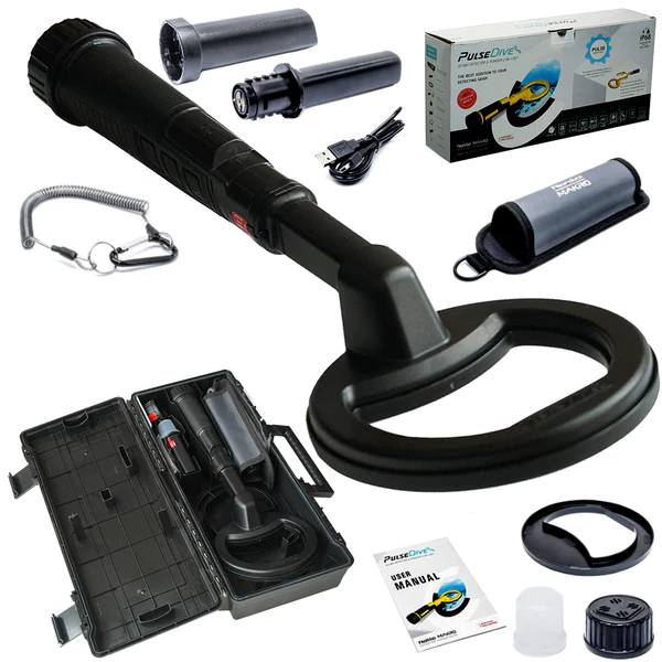 Мини-металлоискатель подводный PulseDive Scuba Detector&Pointer 2в1