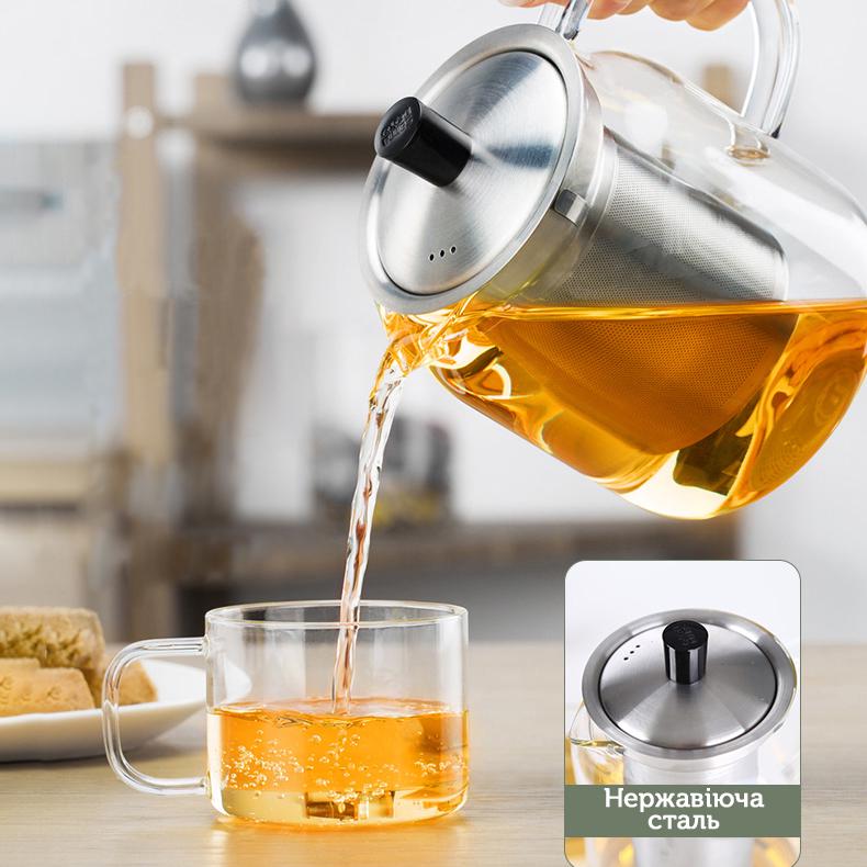 Чайник-заварник Sama Doyo S-045 700 мл - фото 6 Чайник-заварник Sama Doyo S-045 700 мл - фото 6