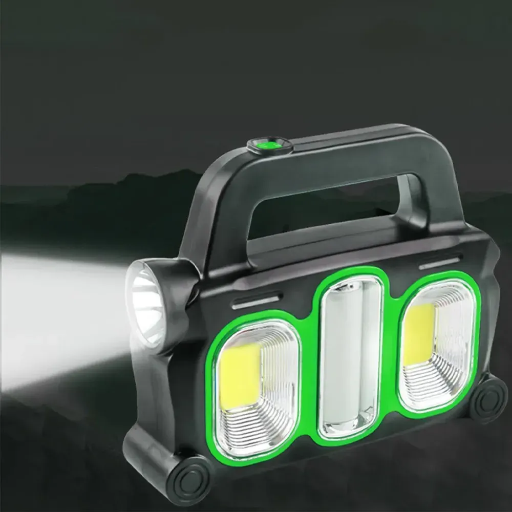 Ліхтар ручний HB 6168 на сонячній батареї акумуляторний (234563737) - фото 3 Ліхтар ручний HB 6168 на сонячній батареї акумуляторний (234563737) - фото 3