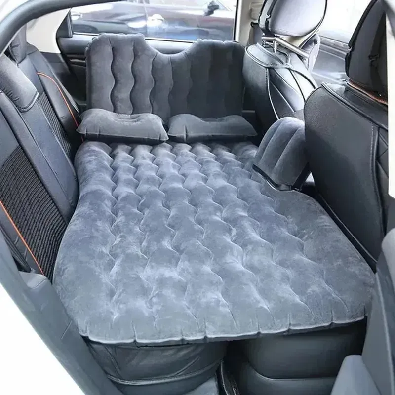 Матрац автомобільний на заднє сидіння з підголівником/подушками та насосом 130x80x40 см (2641806434) - фото 9 Матрац автомобільний на заднє сидіння з підголівником/подушками та насосом 130x80x40 см (2641806434) - фото 9