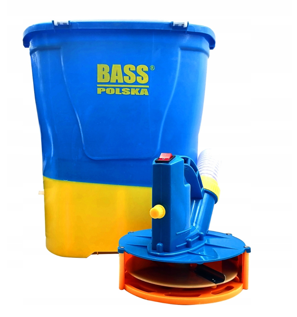 Сеялка-разбрасыватель аккумуляторная Bass Polska 8561 20 л для удобрений 10 м