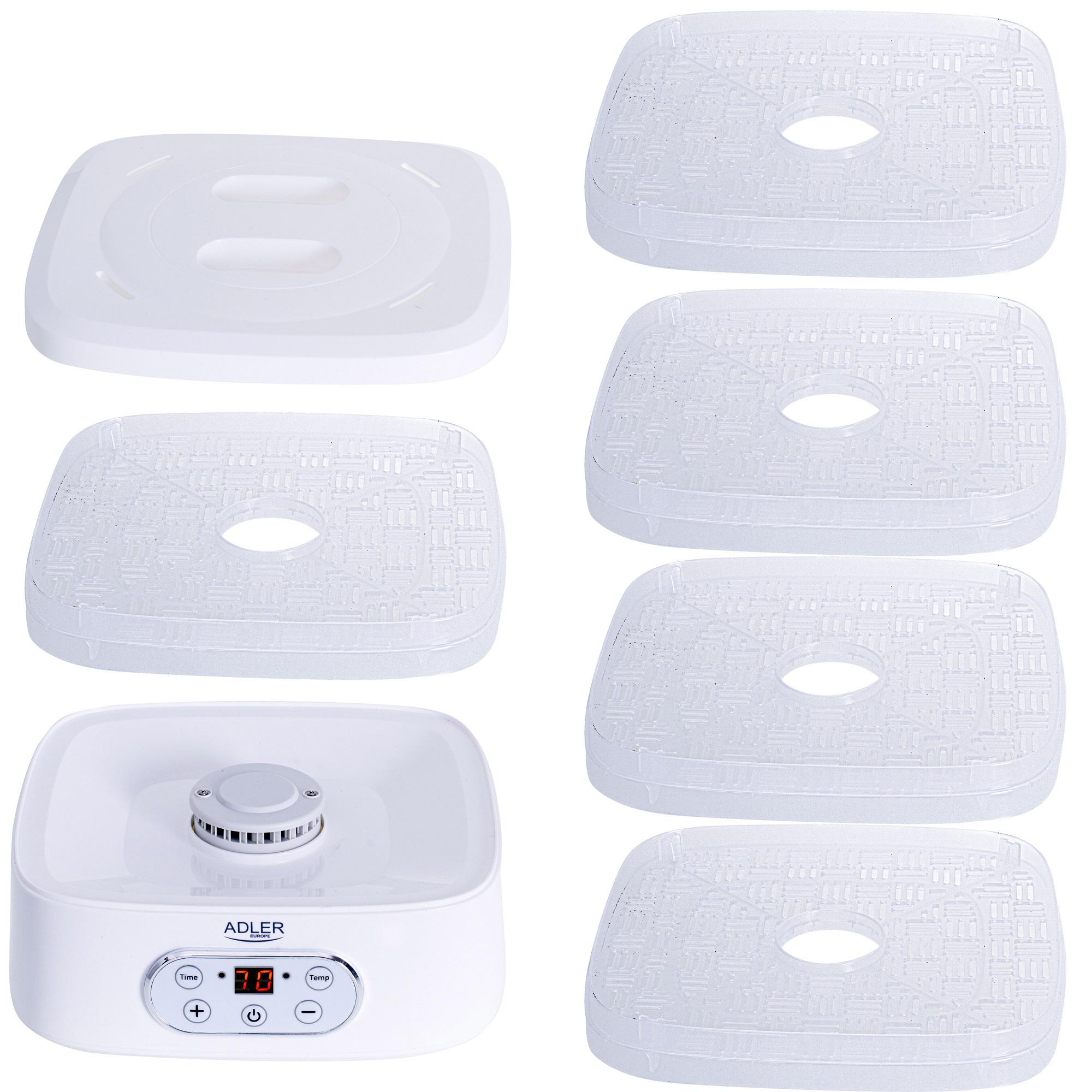 Сушка для овочів і фруктів Adler AD 6658 - фото 7 Сушка для овочів і фруктів Adler AD 6658 - фото 7