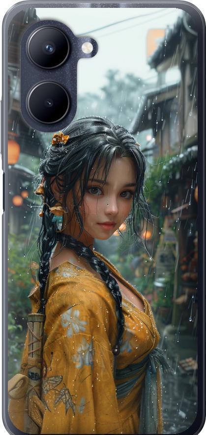 Чехол на Realme C33 Anime-girl (6133u-2870-42517)