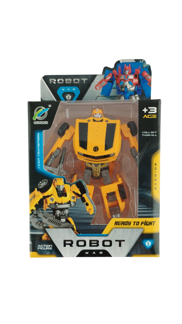 Іграшковий робот-трансфомер Оптимус Прайм Жовтий (000055)