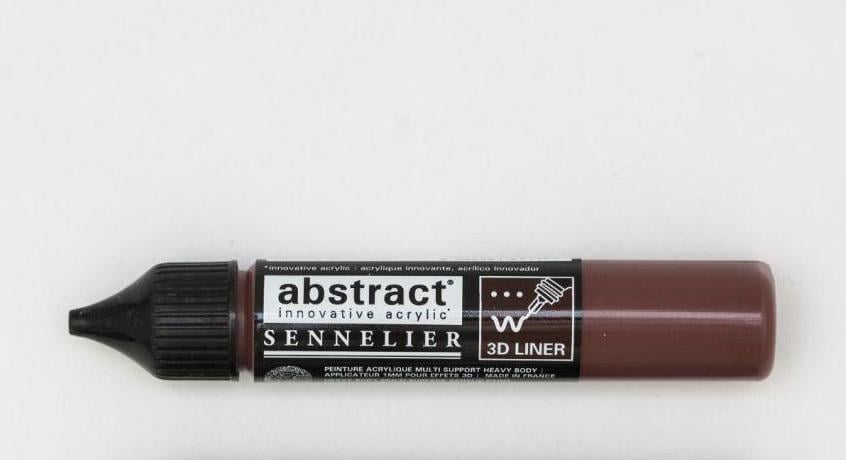 Лінер акриловий Sennelier Abstract 3D 27 мл Сієна палена