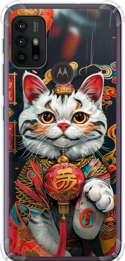 Чехол на Motorola Moto G20 China Cat v2 (6135sp-2461-42517)