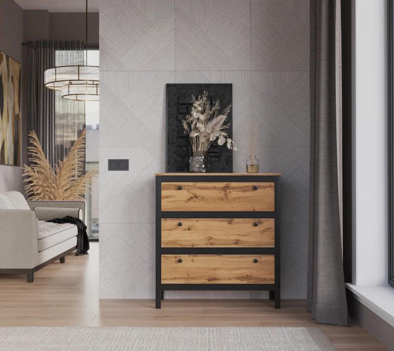 Тумба-комод EcoLoft IN-2420 в стиле лофт (25273484) - фото 4 Тумба-комод EcoLoft IN-2420 в стиле лофт (25273484) - фото 4