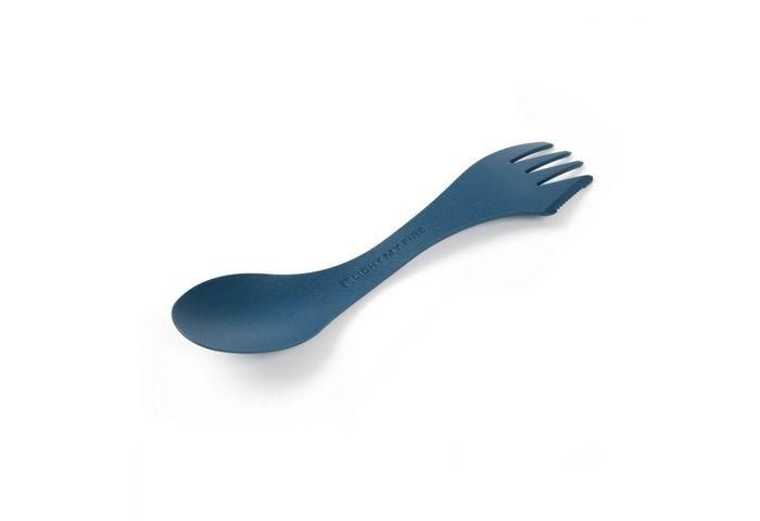 Ложка-виделка Light My Fire Spork Serving BIO bulk Navy Blue (1033-LMF 2412410900) - фото 1