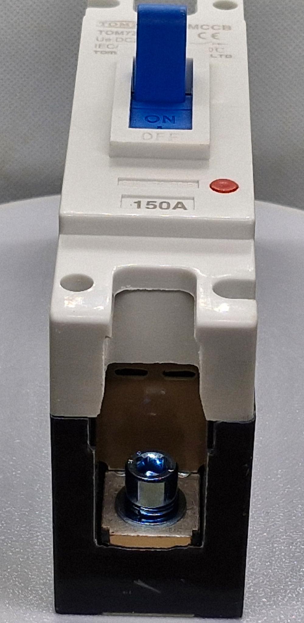 Вимикач постійного струму TOMZN автоматичний DC 100A великорозмірний під болтове під'єднання до 250V (101658506) - фото 7