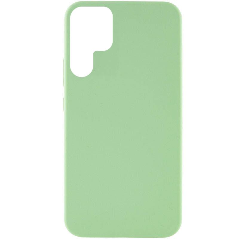 Протиударний чохол Silicone Cover Lakshmi Full Camera (AAA) для Samsung Galaxy S22 Ultra М'ЯТНИЙ / MINT