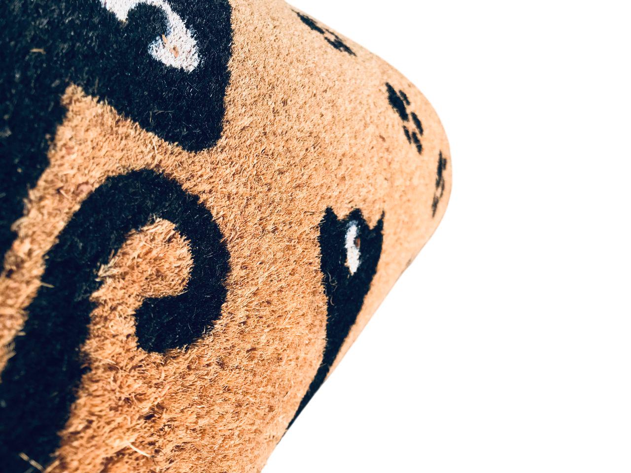 Килимок гумовий придверний Кокос Коти 40х60 см - фото 7