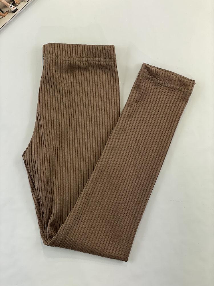 Лосины в рубчик для девочки Semejka 0303 152 см Мокко (104769) - фото 6