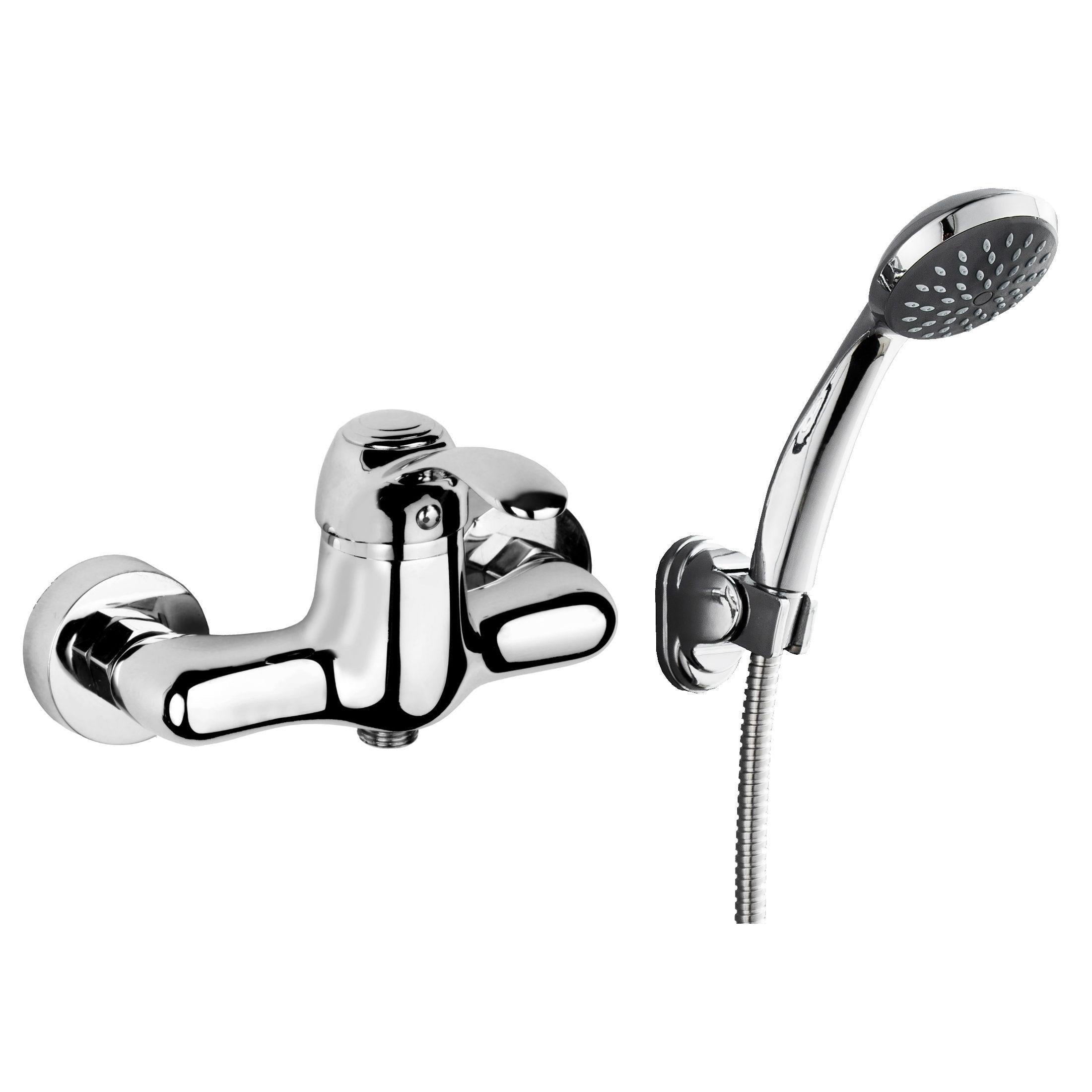 Смеситель для душа с ручной лейкой ROZZY JENORI FORTUNA RBZ018-5 (72012)