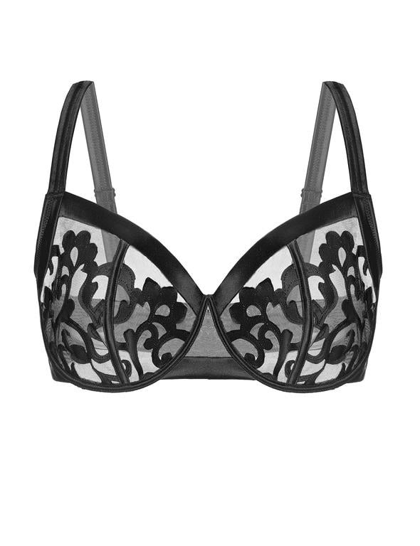 Бюстгальтер женский Gracija-Rim 75E Черный (10803)