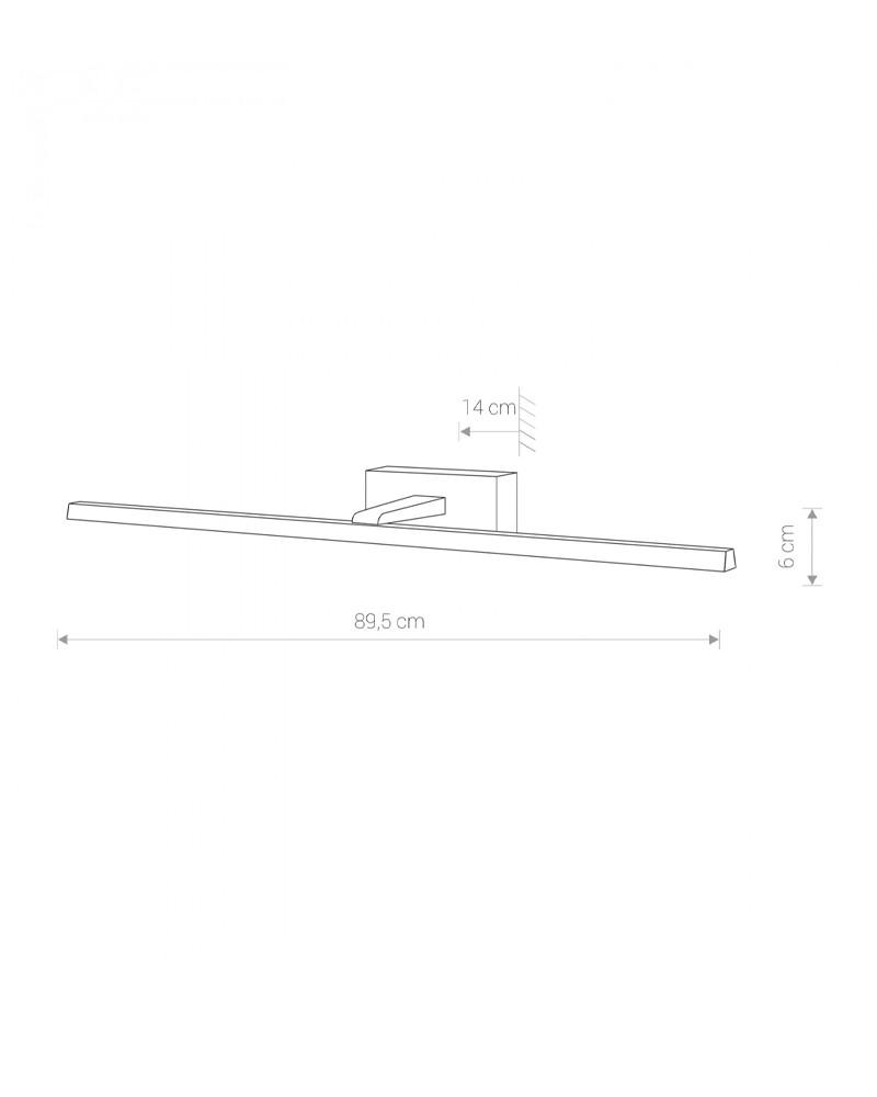 Светильник Nowodvorski 10290 Van Gogh L LED 1x18W 3000K 940Lm (2229967578) - фото 2