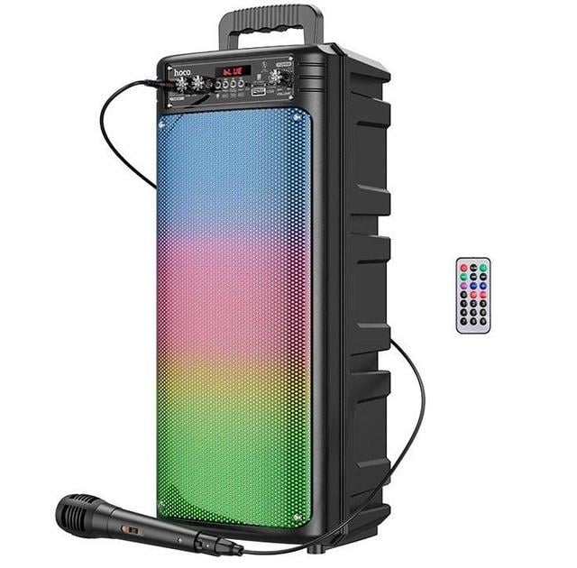 Колонка-валіза бездротова Bluetooth акустична система HOCO BS52 з мікрофоном і пультом FM-радіо (HOCOBS52)