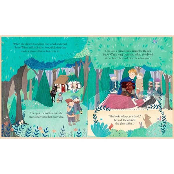 Книга Usborne "Peep Inside a Fairy Tale Snow White and the Seven Dwarfs" Anna Milbourne (ISBN:9781474945646) - фото 4