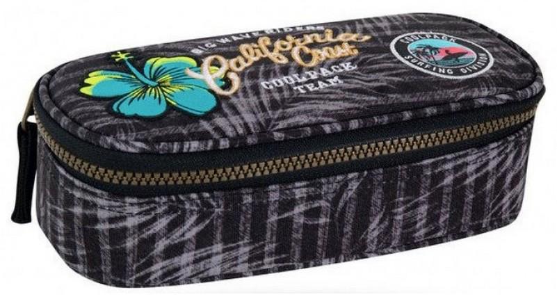 Пенал шкільний CoolPack Campus B62155 Badges G'Grey