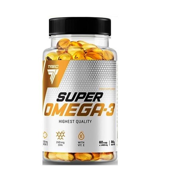 Омега для спорту Trec Nutrition Super Omega 3 60 Caps