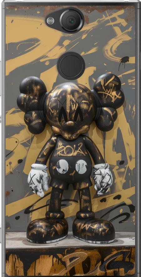 Чехол на Sony Xperia XA2 H4113 Bronze kaws (6097u-1357-42517)