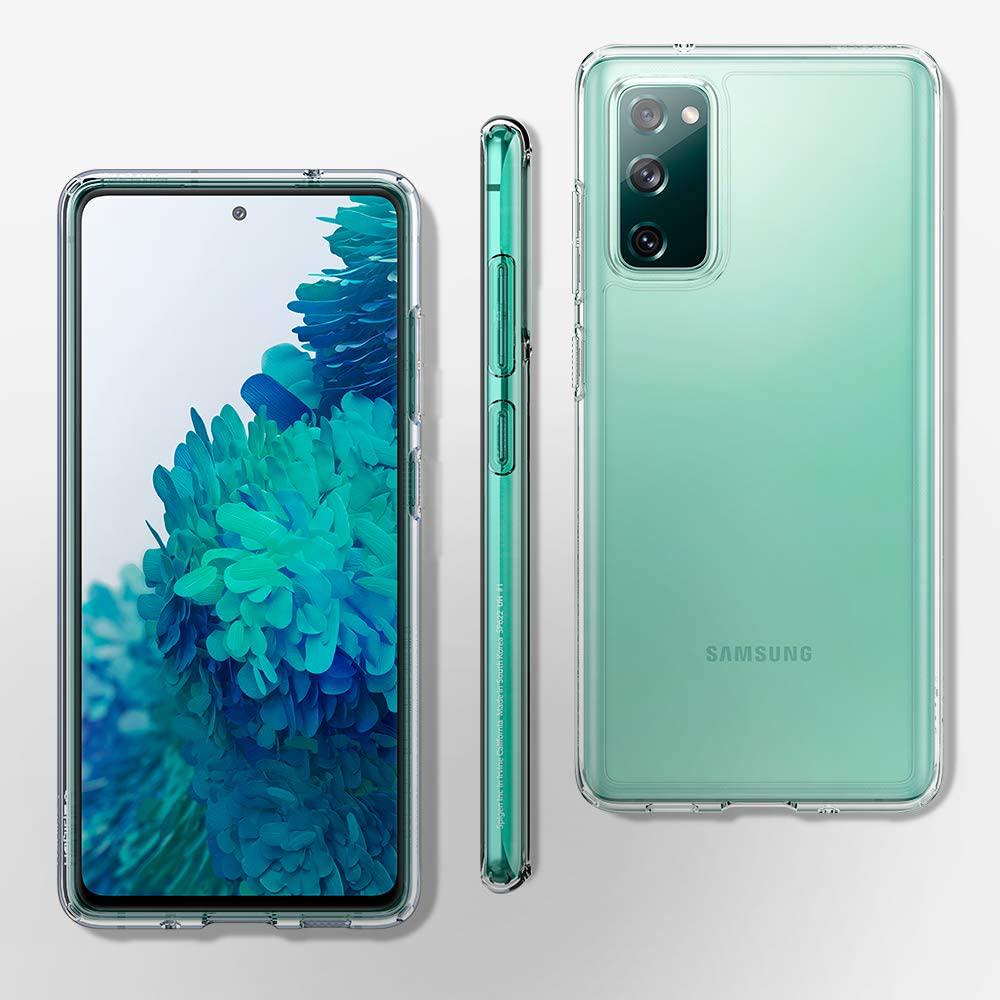 Чехол Silicone Case WS Samsung S20 FE (G780) Прозрачный