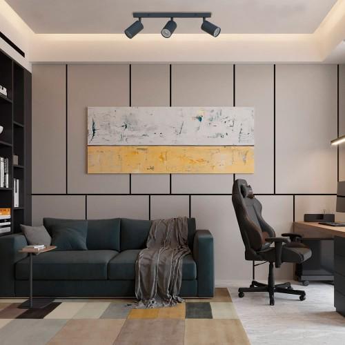 Спот накладний поворотний LEDCOIN ML314-3 під лампу Чорний - фото 3 Спот накладний поворотний LEDCOIN ML314-3 під лампу Чорний - фото 3