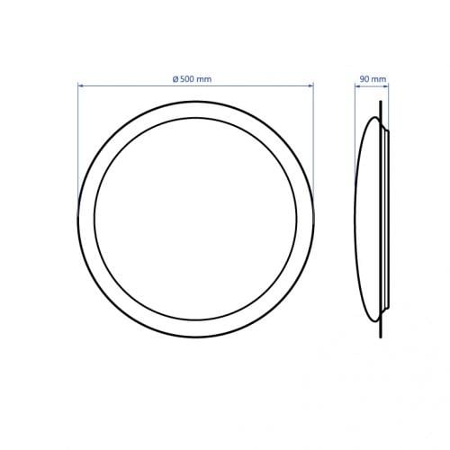Светильник светодиодный Feron AL6600 SHINE 70W Белый (AL6030) - фото 3 Светильник светодиодный Feron AL6600 SHINE 70W Белый (AL6030) - фото 3