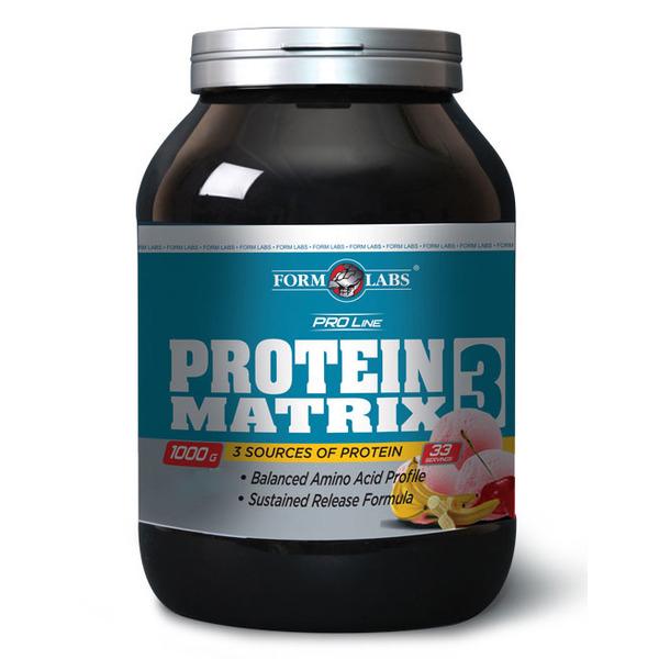 Протеин Form Labs Matrix 3 1 кг Вишня банан (877V730)